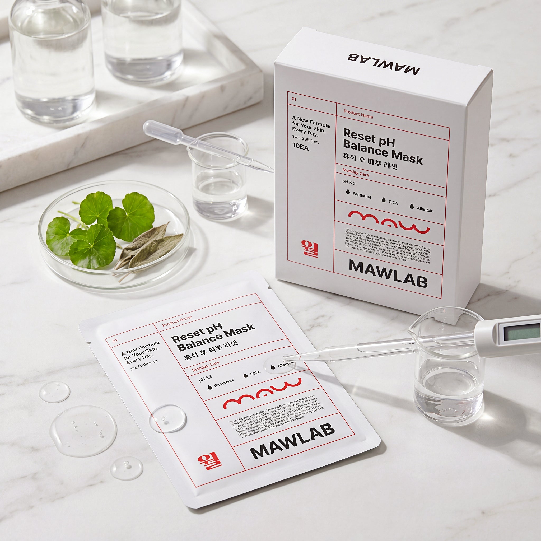 MAWLAB Reset pH Balance Mask
