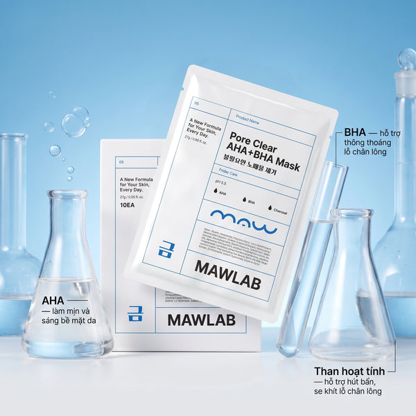 MAWLAB Pore Clear AHA BHA Mask
